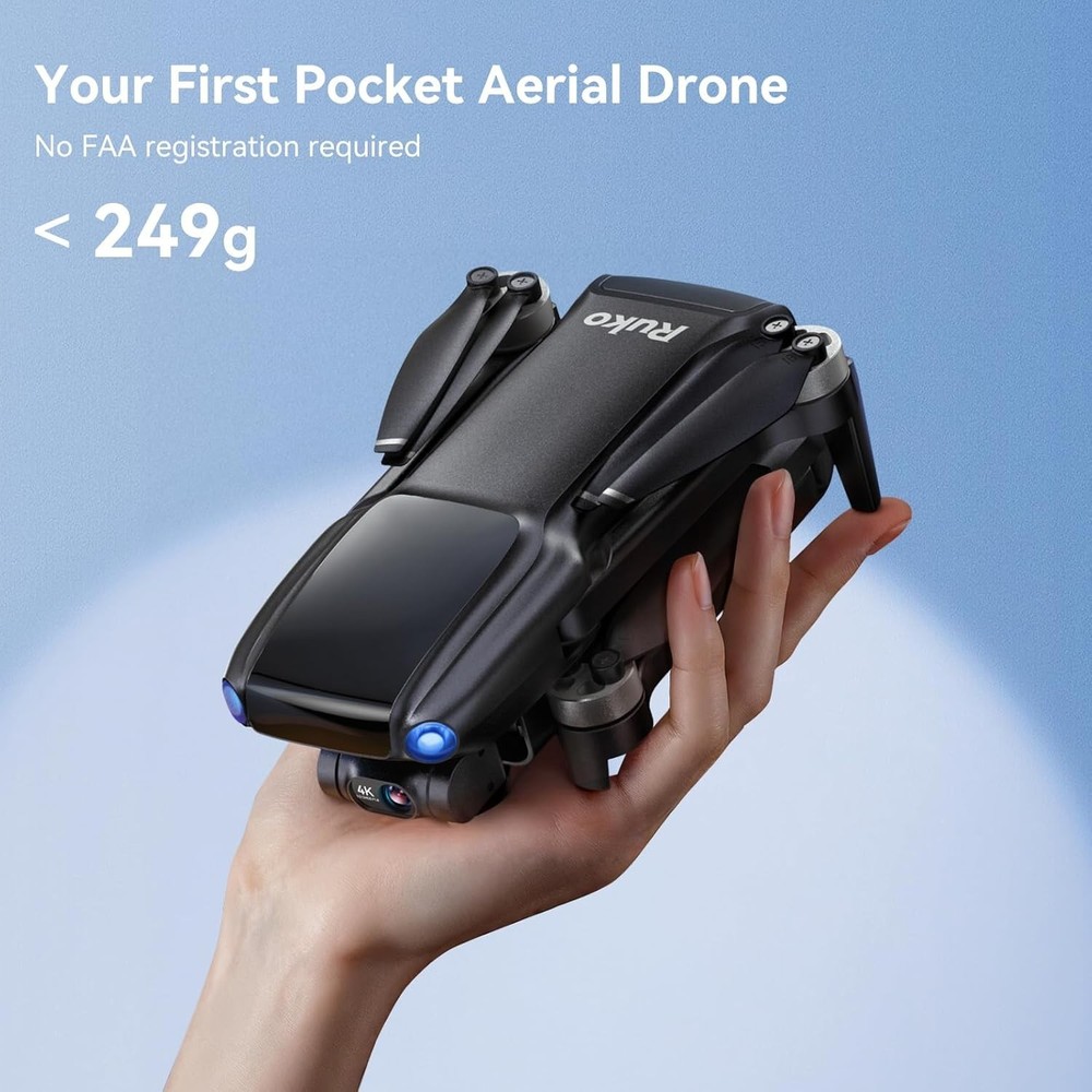 Lightweight U11MINI 4K Drone with Enhanced Safety Features & Long Flight Time