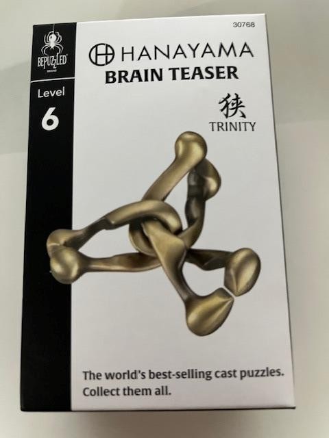 Hanayama Brain Teaser Puzzle - Trinity - Very Difficult