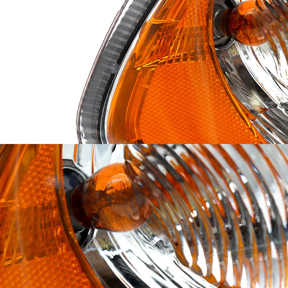Halogen Headlights Assembly Compatible With Mack Semi Trucks Factory Pair