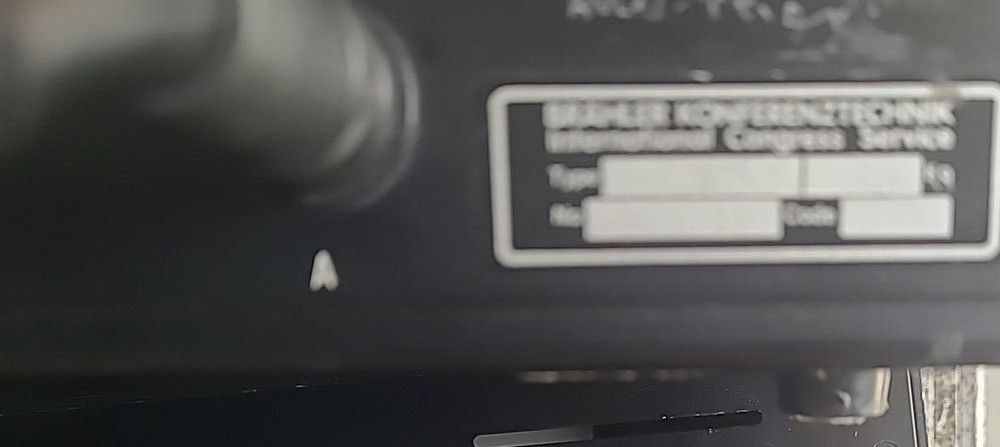 Brahler ICS M95/44 Communication System.