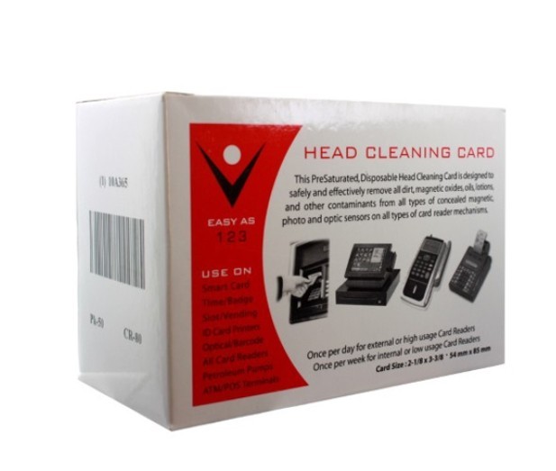 Card Reader Cleaner Cards 50 ct.