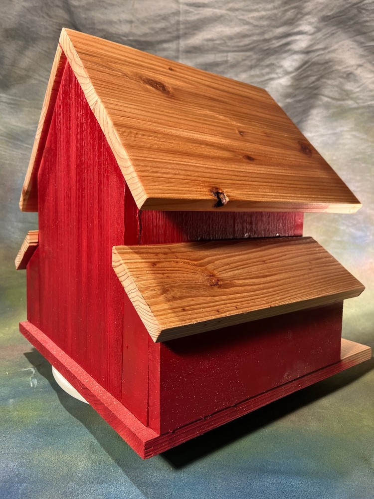 Owl house barn handmade and crafted