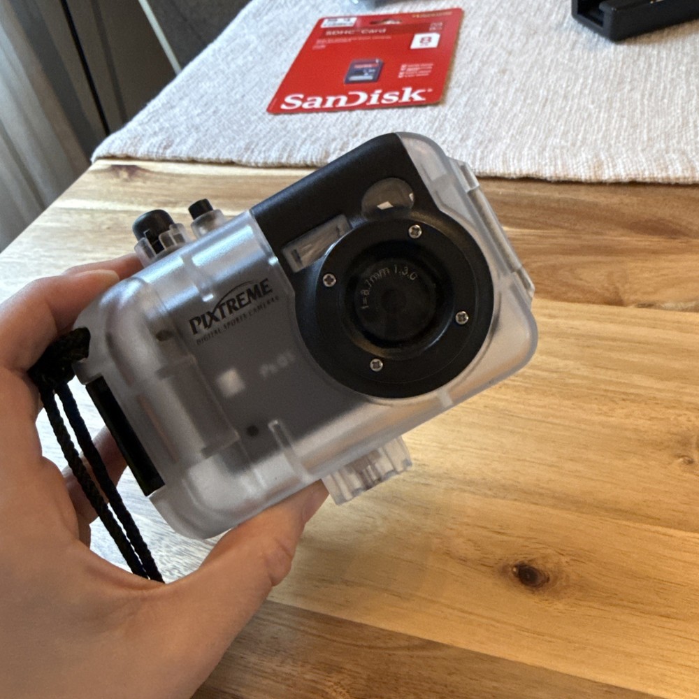 Waterproof Digital Camera w/ Case 3.1MP Compact Outdoor Action Camera New