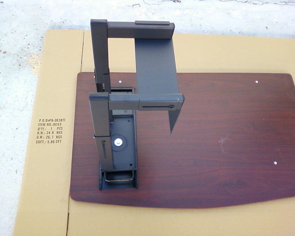 DK-CPU Professional Slidable under-desk CPU holder