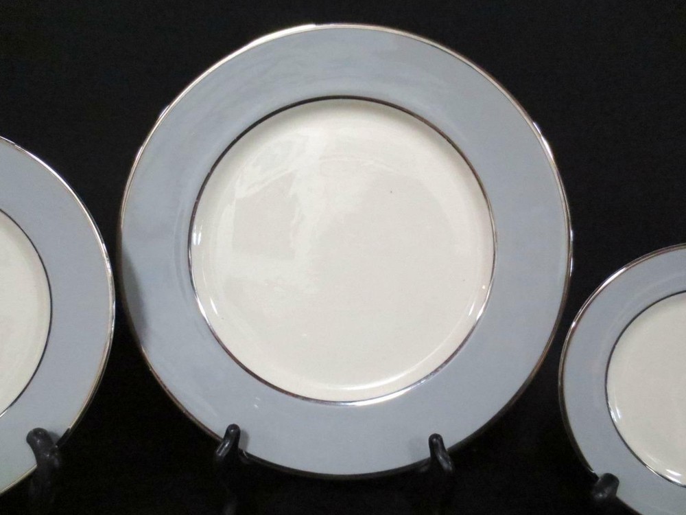 Flintridge Brookmere Light Blue Fine Dinnerware China 5 Pc Place Setting
