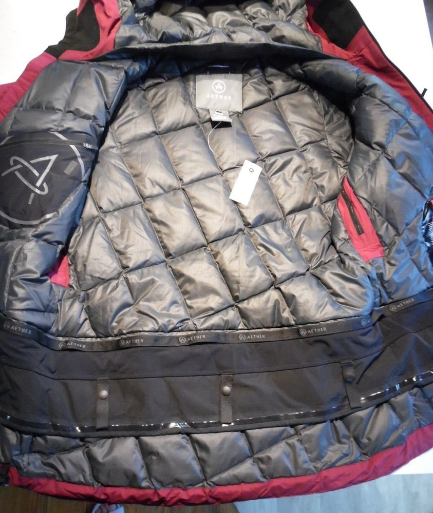 Aether Apparel Peak Down Ski Snowboard Jacket sz 3/L NWT