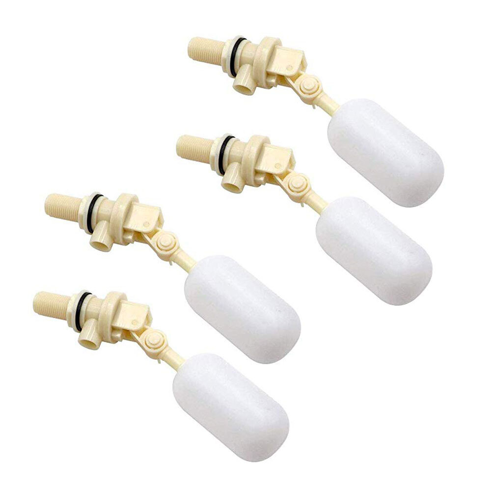 4 Pack Float Valve Stable Water Float Valve Shut Off 1/2" Automatic Waterer NEW~