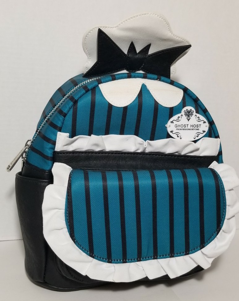 Disney Haunted Mansion Orginal Ghost Host Loungefly Mini Backpack