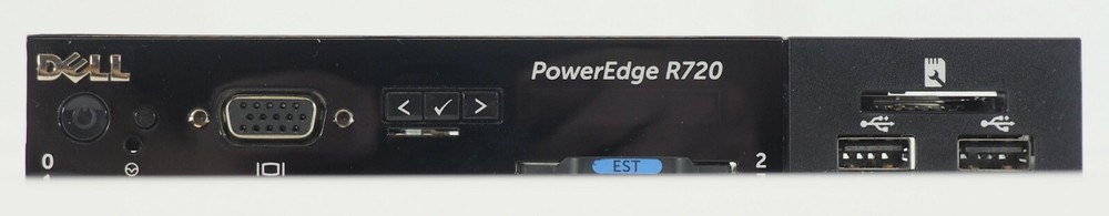 Dell PowerEdge R720 Control Panel Assembly Board X1H10
