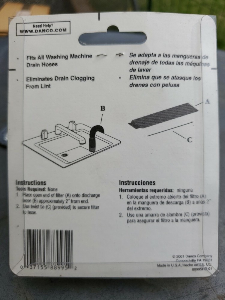 Danco Washing Machine Lint Trap (Part 88995)