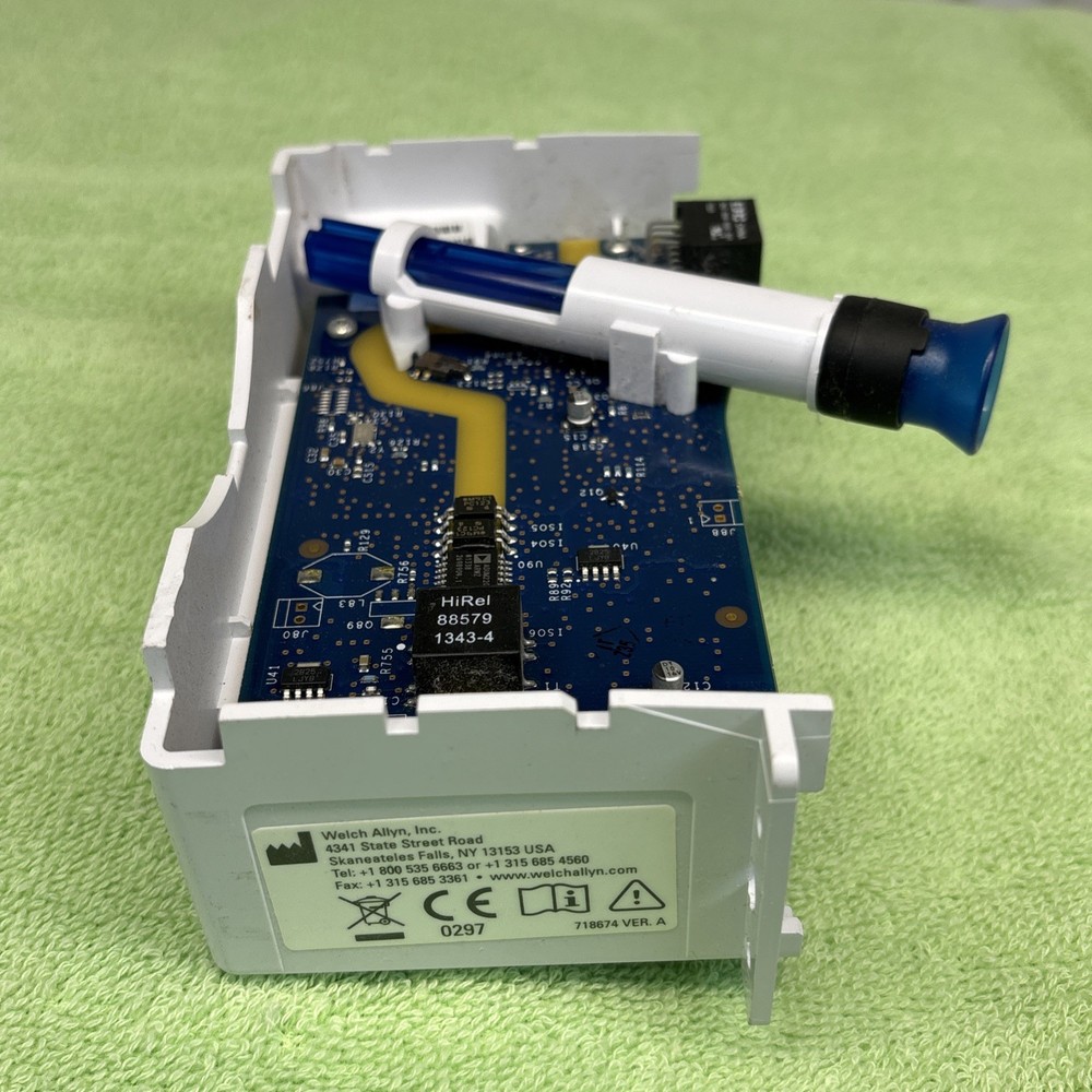 Welch Allyn Connex 6000 Series Temperature Module with mounting bracket