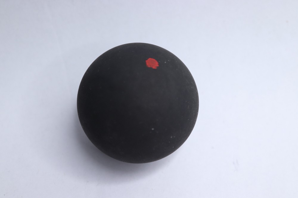 Single Dot Squash Racket Ball Rubber For Beginner Competition Training 37 MM