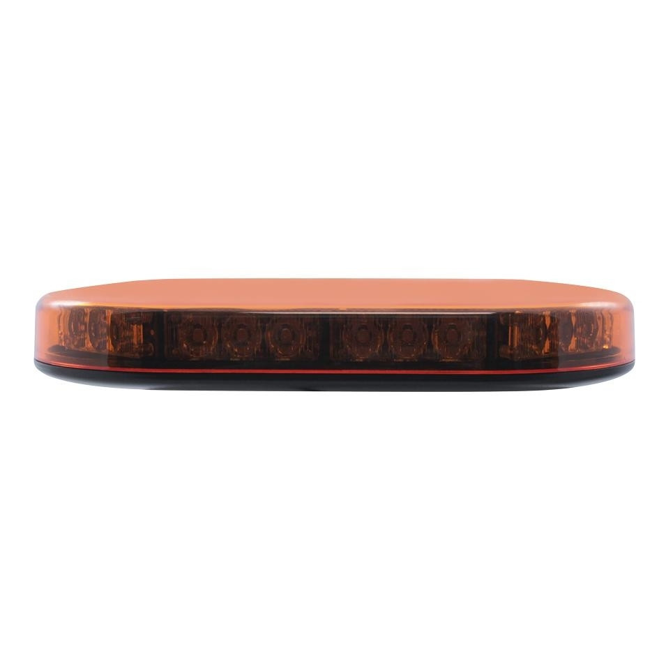 High Power LED Micro Warning Light Bar, 30 Diodes, 23 Flash Pattern-Magnet Mount