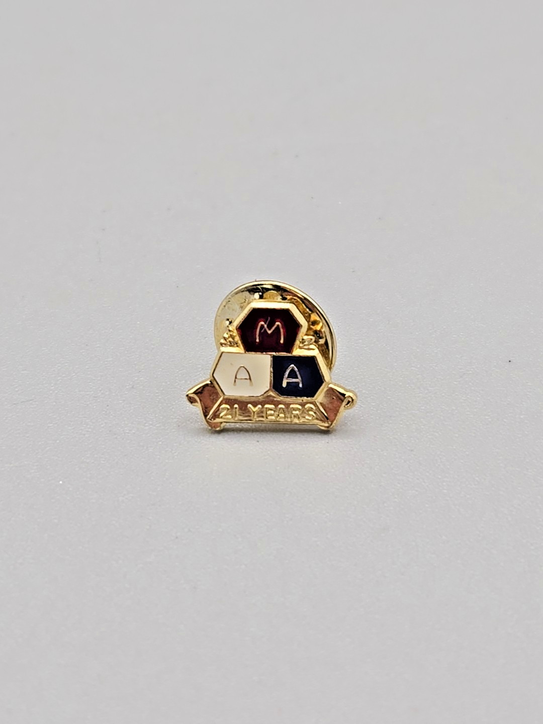 Collection of 17 AMA American Motorcycle Association Membership Pins. New