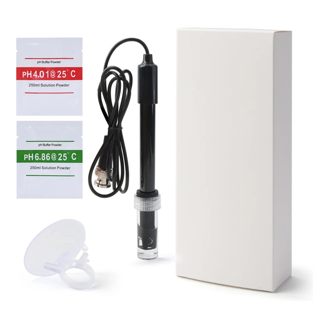 Aquarium Hydroponic Laboratory Electrode Ph Meter Potential Test BNC Connector