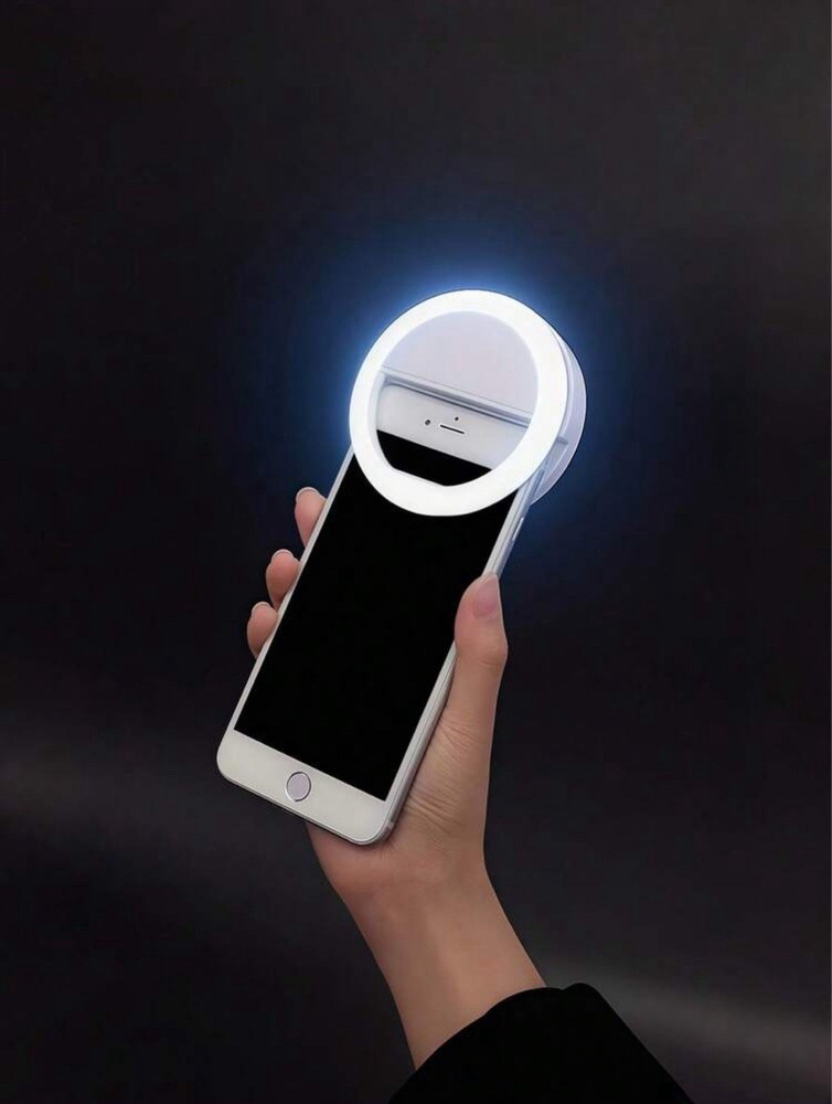 Portable White USB Rechargeable Mini Ring Light