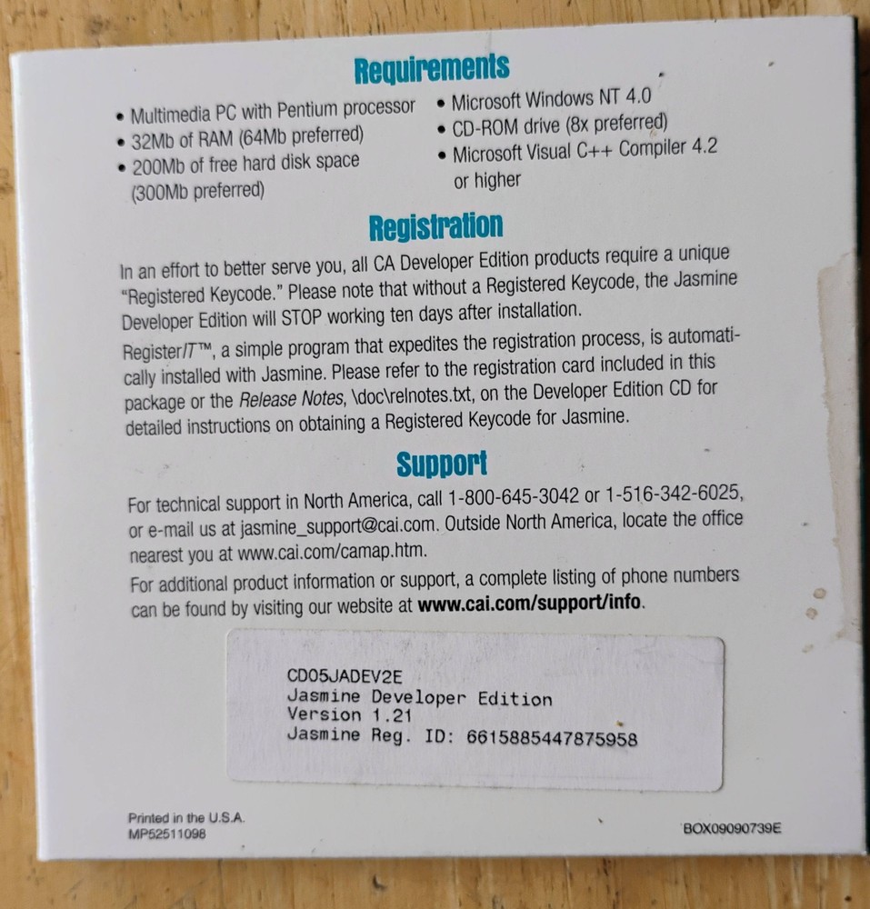 Jasmine Multimedia Application Development