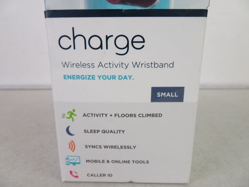 Fitbit Charge Wireless Activity Tracker Small Red (Maroon) - New in Box