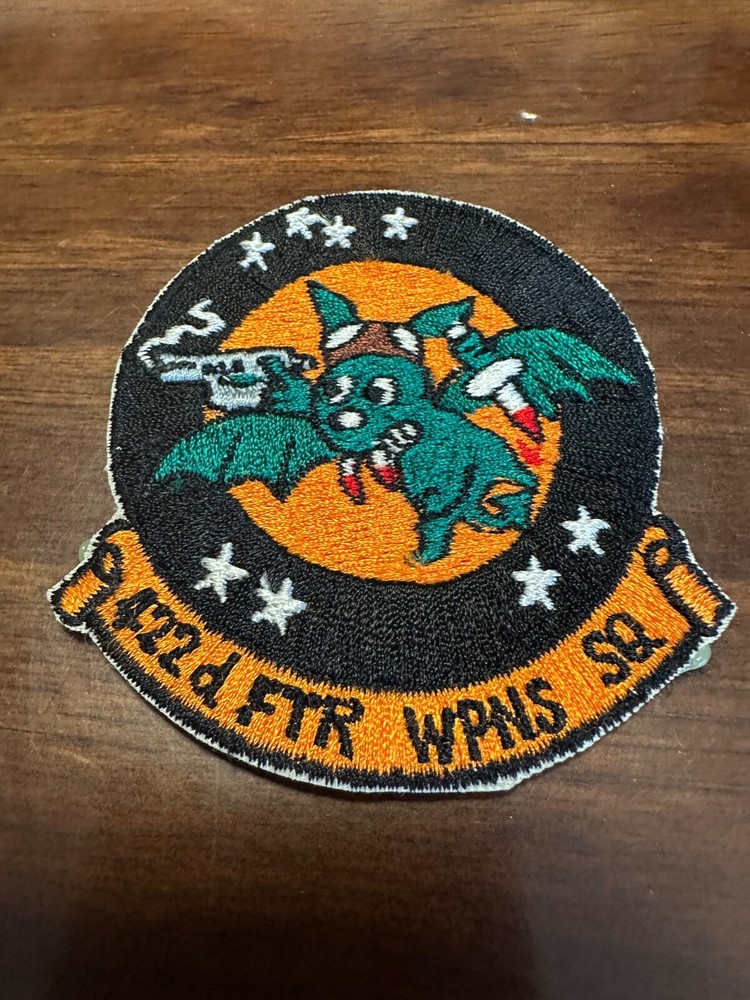Vintage USAF 422nd Fighter Weapons Squadron Patch
