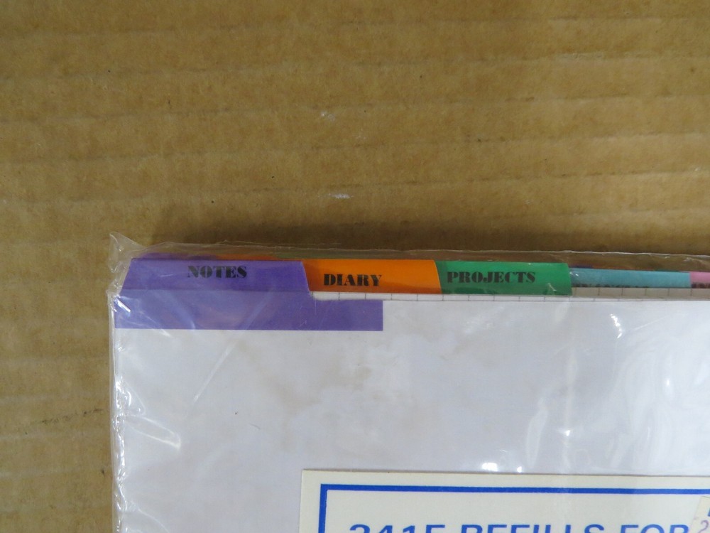 Lillian Vernon 2196 Organizer Refill Pack 341F - NEW