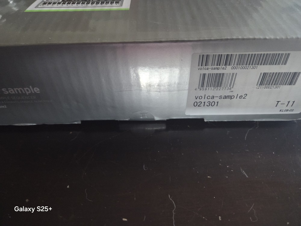 Korg Volca Sample 2 Digital Sample Sequencer In Opened Box