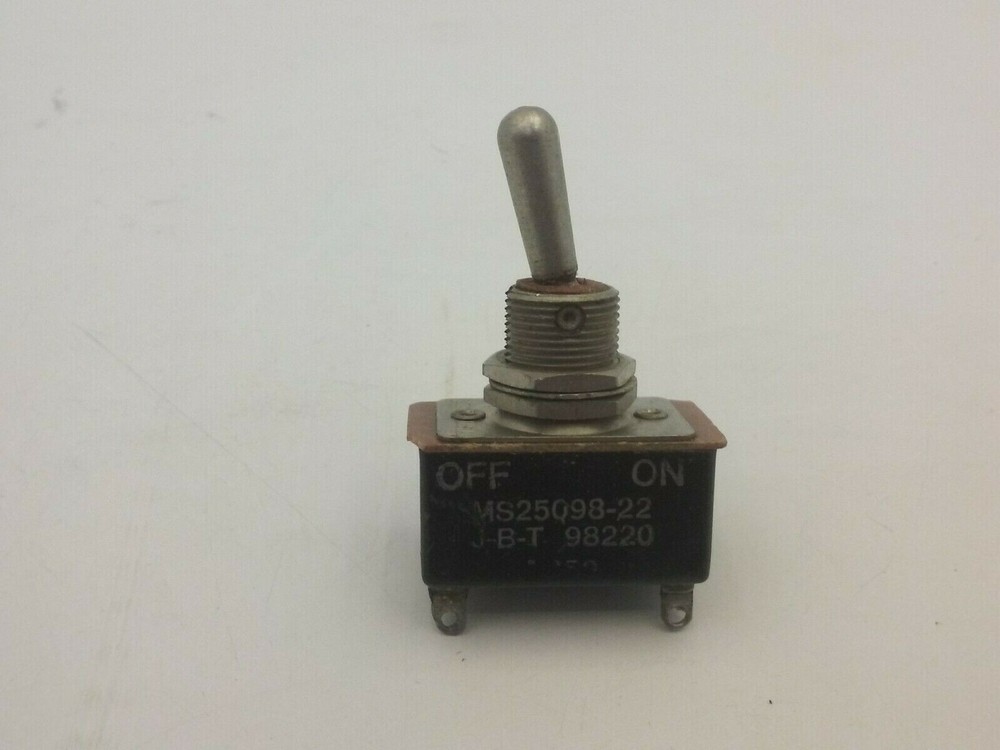 JBT MS25098-22 TOGGLE SWITCH OFF-ON