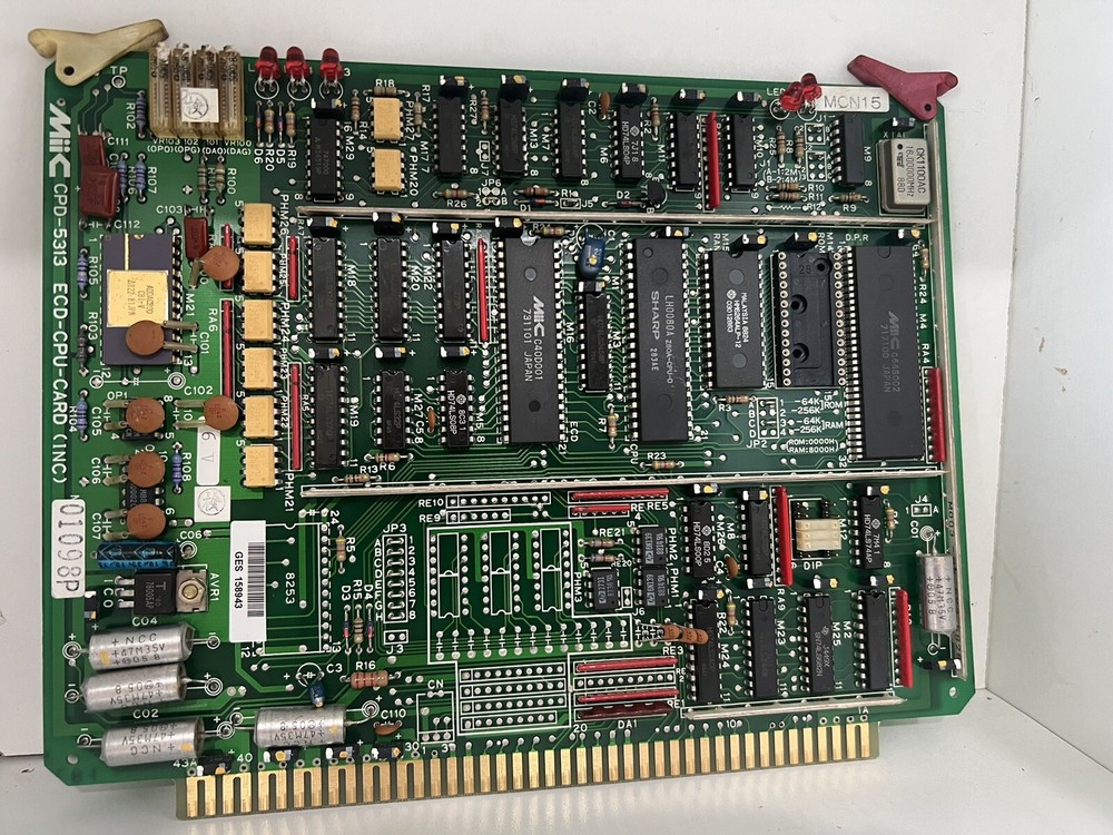 MIIC CPD-5313 ECD-CPU-CARD (INC) 01098P (A3A)