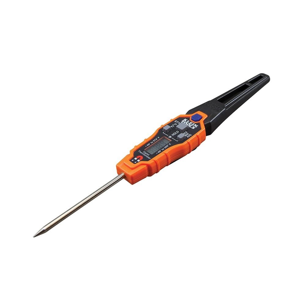 Magnetic HVAC Thermometer with Backlit Display