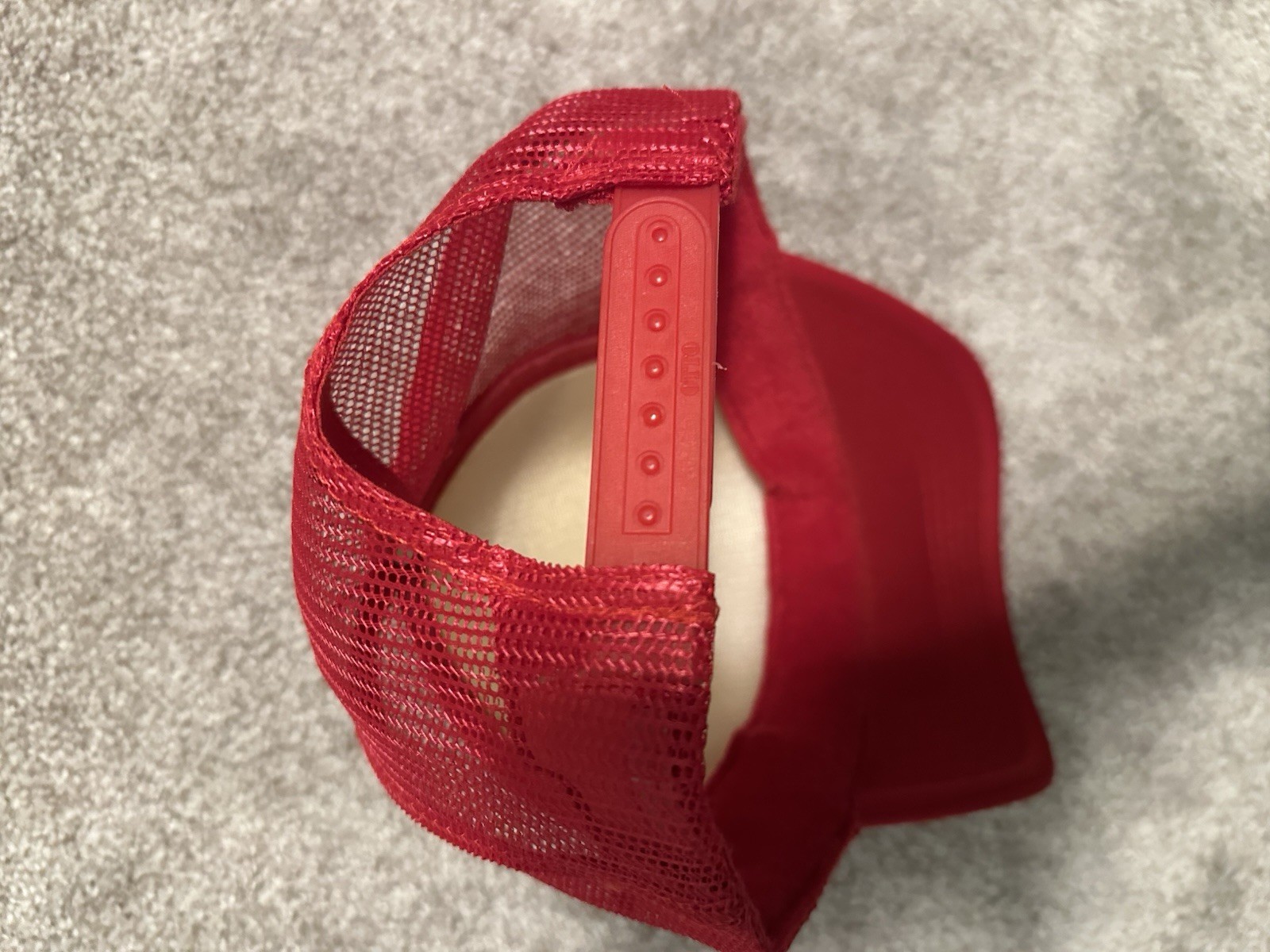 Wienerschnitzel "WORLD'S MOST WANTED WEINER" Baseball Cap HAT Red HOT DOG