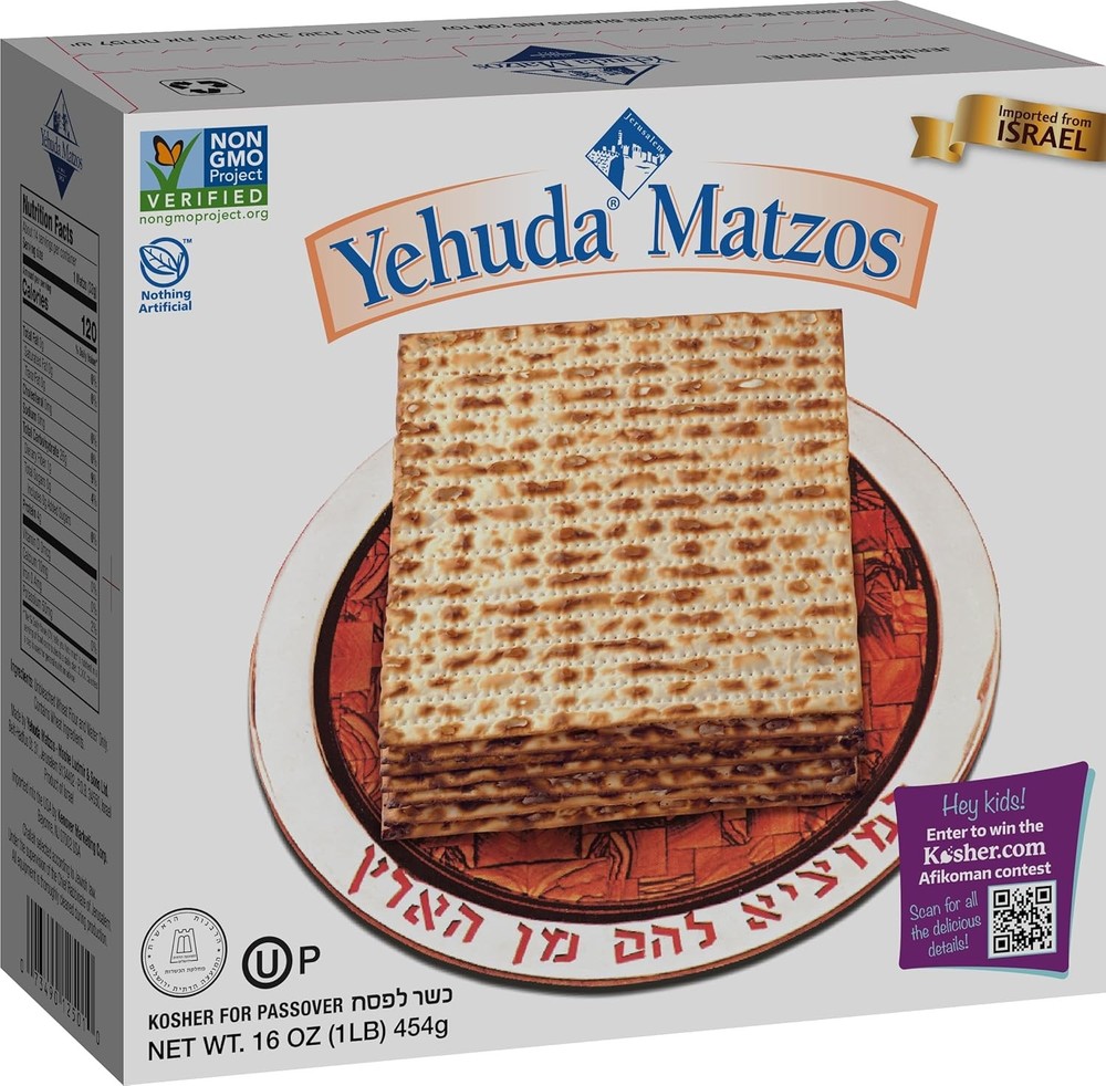 Passover Matzos Resealable Stay-Fresh Pouch