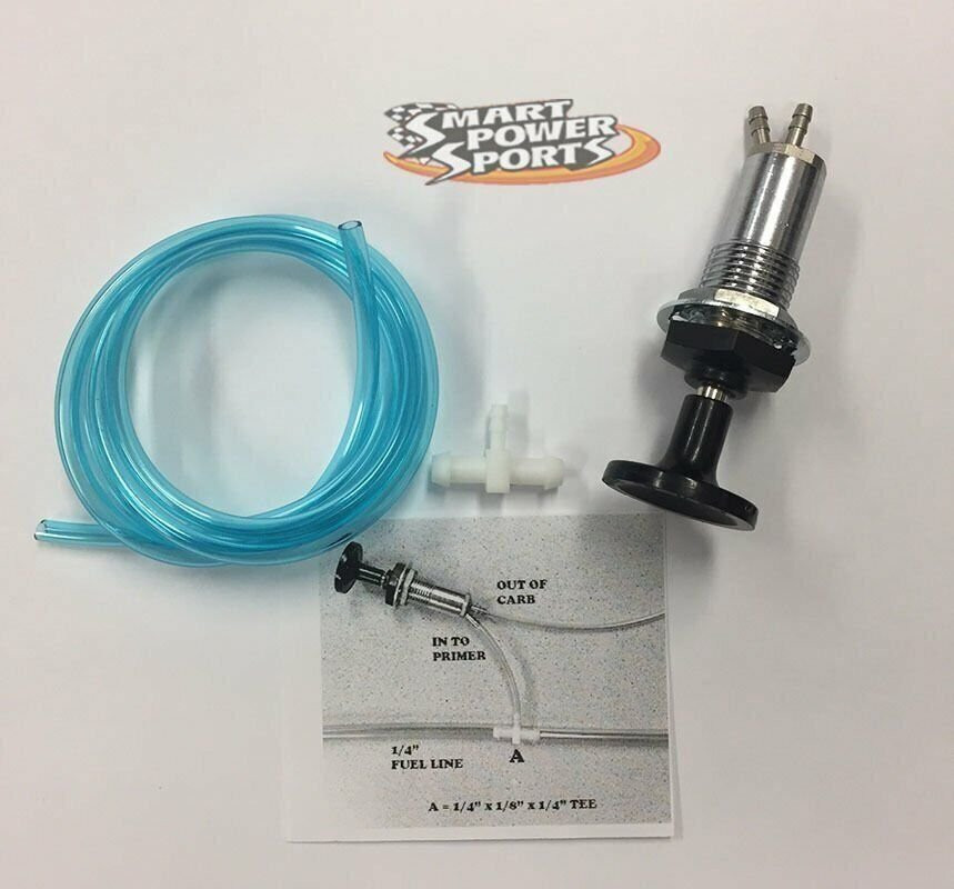 Fuel Plunger Primer Pump Kit - Snowmobile Cat Polaris SkiDoo Yamaha  MADE IN USA