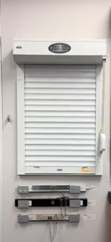 Roll Up Window Shutter