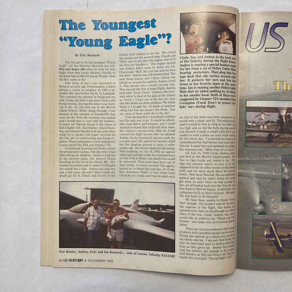 US Aviator - December 1992 Issue