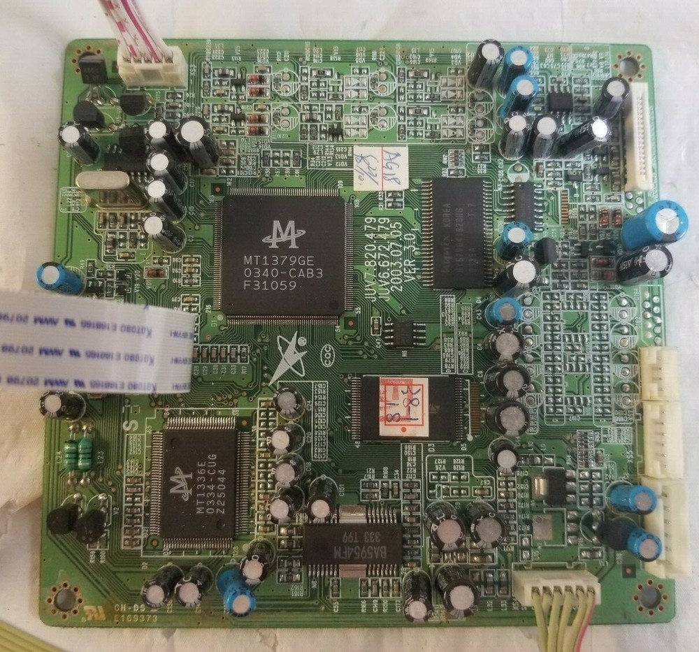 APEX ADV-3750 VCR & DVD Player INTERFACE PCB BOARD Working