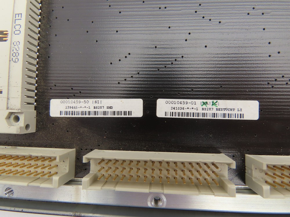 Elco 8289 PLC Module Backplane Chassis Rack