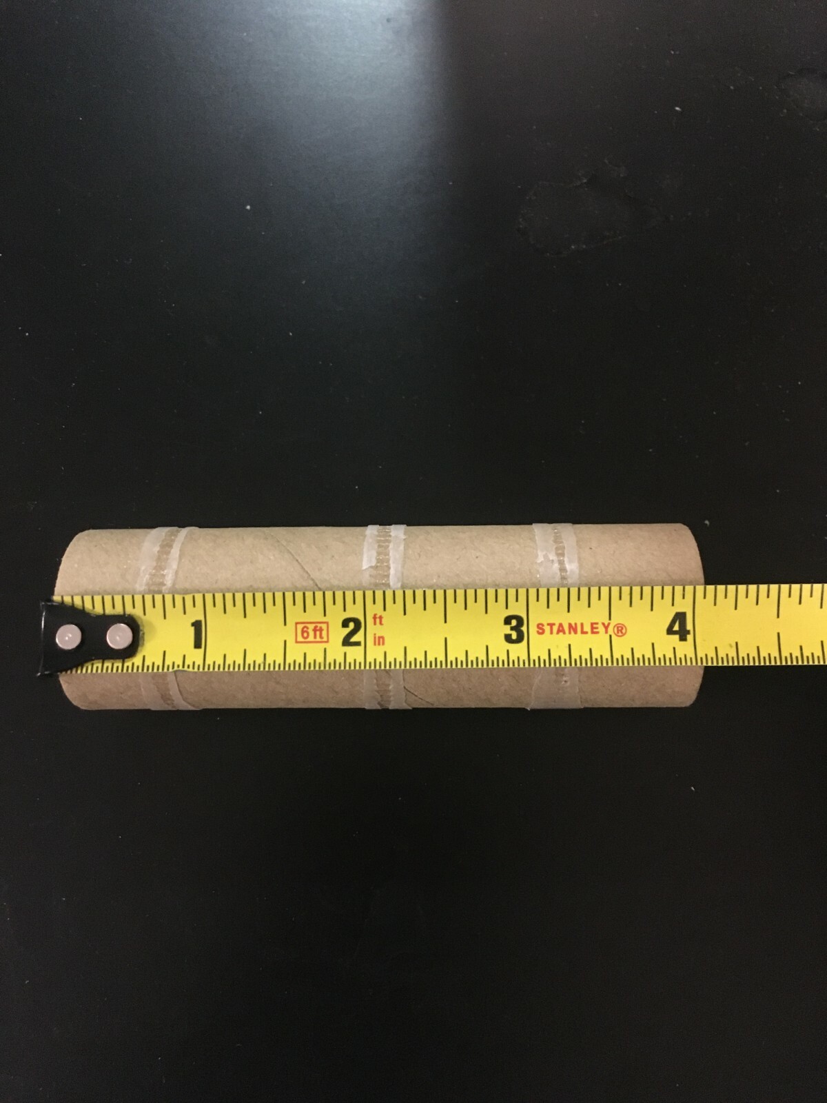 50 Thick Walled Cardboard Art & Craft Tubes - Heavy Duty Empty Label Roll - 4 in