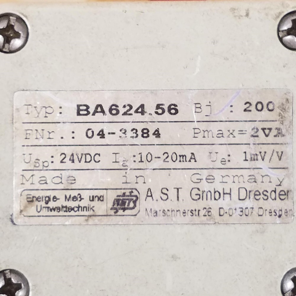 AST BA624.56, 04-3384, 24VDC, Amplifier - USED