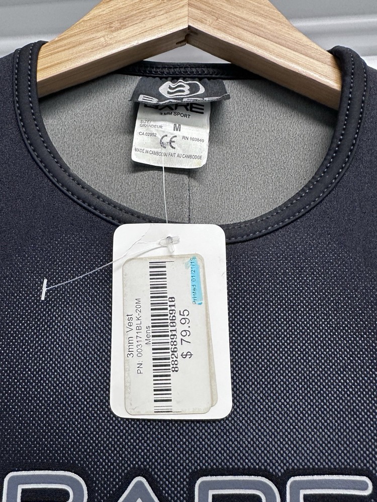 Bare 3mm Men’s Vest XL