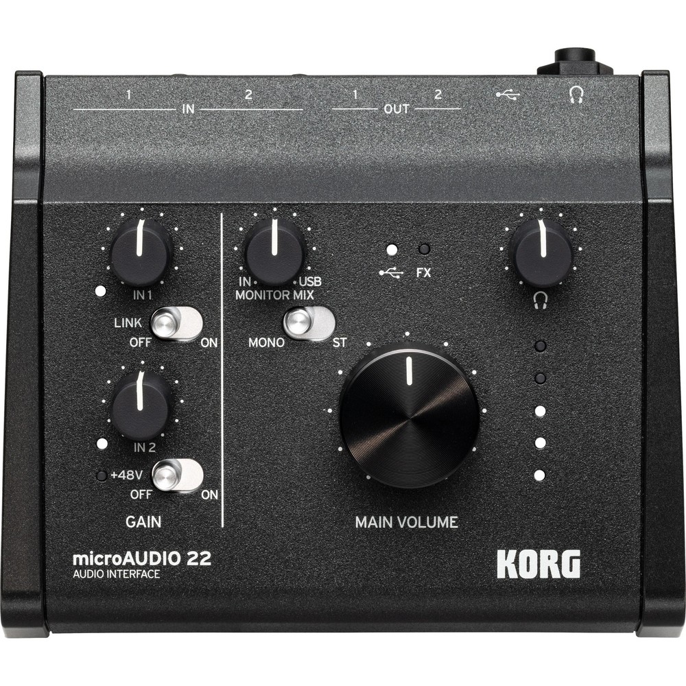 Korg MicroAudio 22 Audio Interface STUDIO KIT