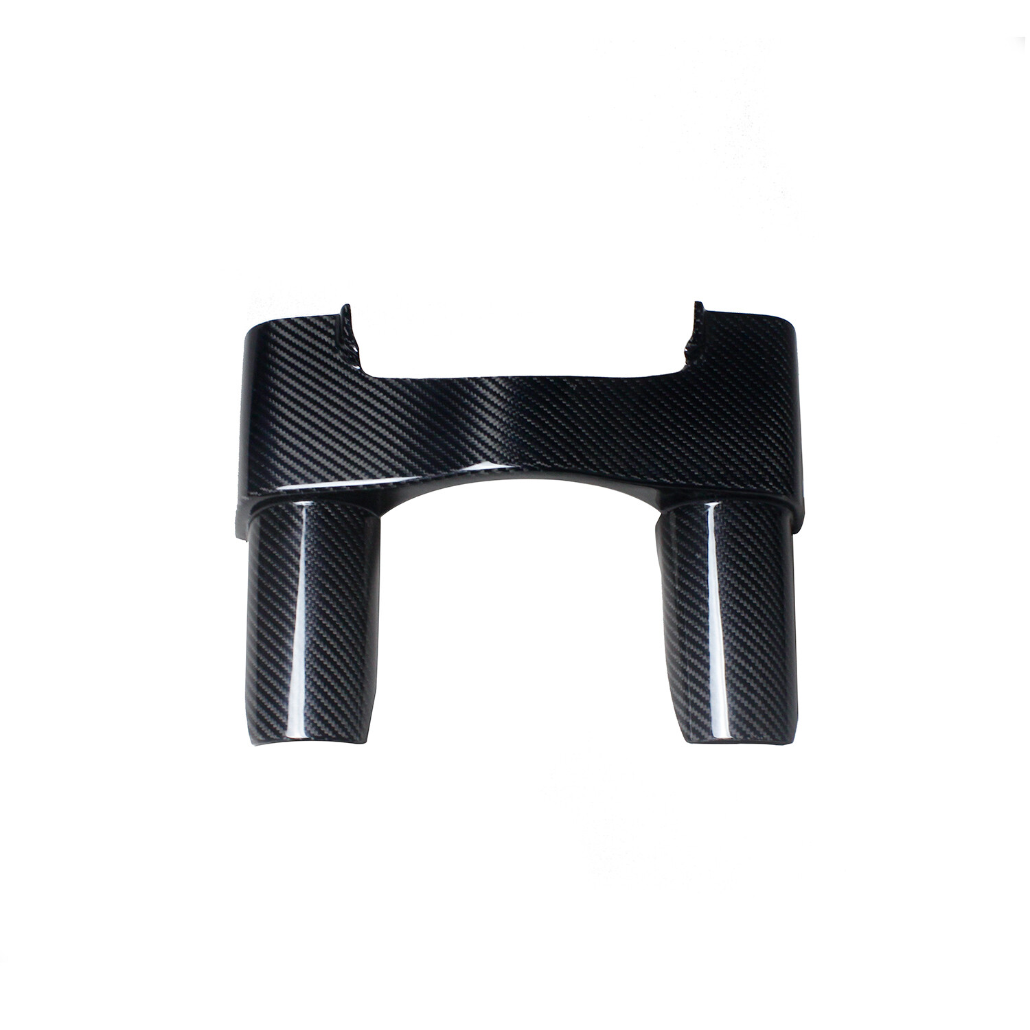 100% Carbon Fiber Upper Front Fork Cover for Harley 14-25 Street Glide FLTRXSE