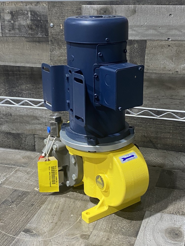 Milton Roy MRA11F24S5CPPNNNNY Metering Pump With A Minarik Speed controller New