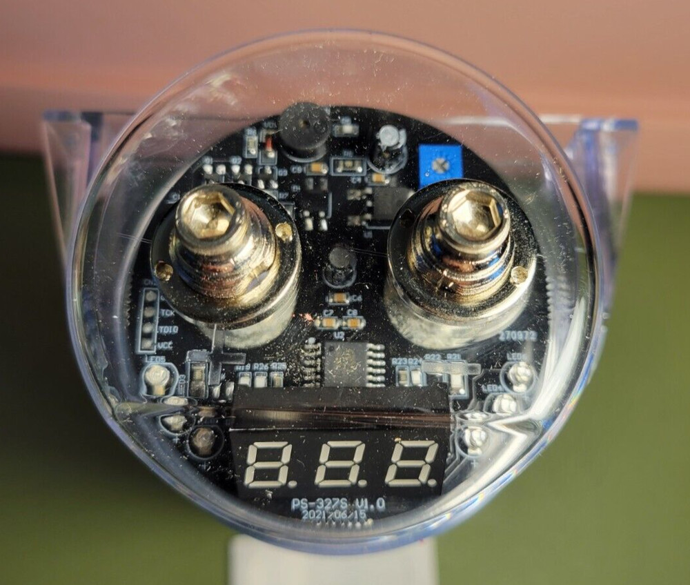 Pyle 3.2 Farad Digital Power Capacitor High Performance Car Audio Accessory