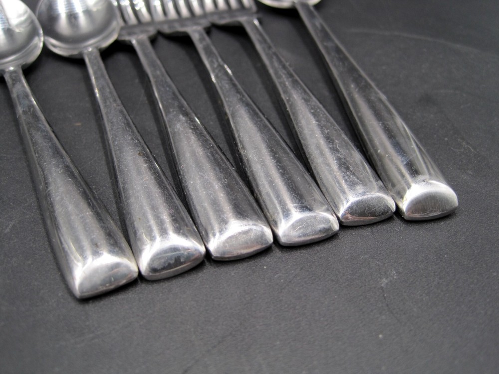 6 Pieces Cambridge Rachel Stainless Flatware