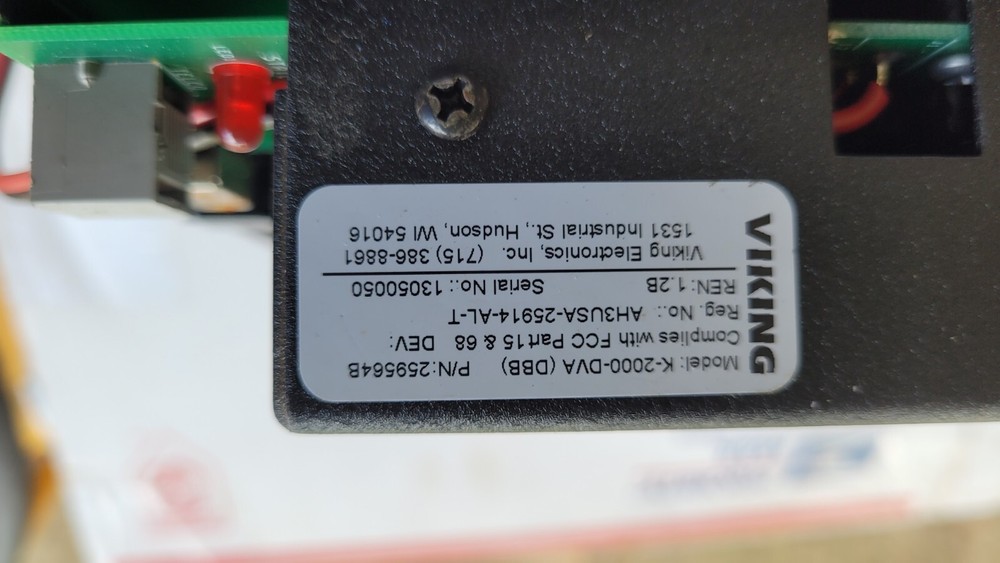 Viking Electronics K2000DVA Multi-Input Voice Dialer Announcer