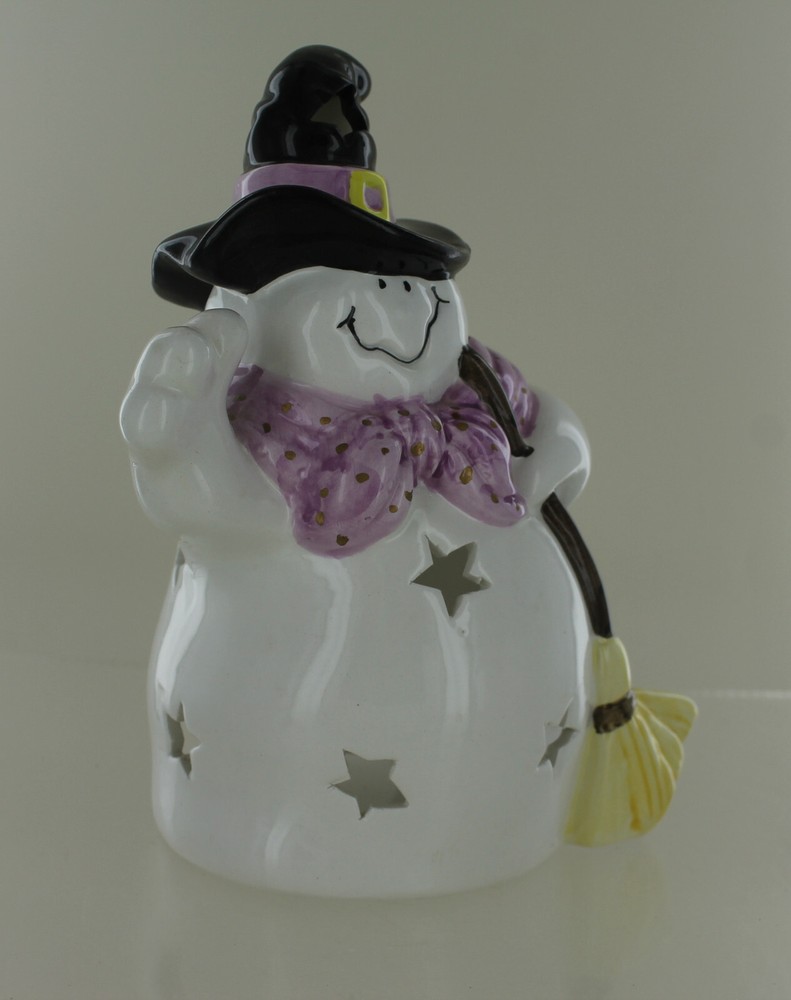 Ghost Witch Tealight Candle Holder