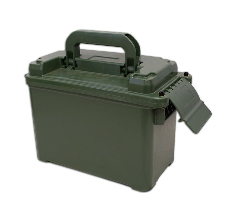 SWISS ARMY REINFORCED PLASTIC AMMO CAN