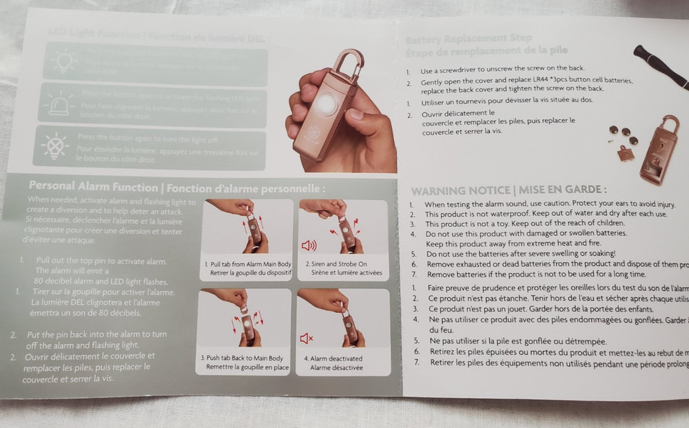 Gaiam Safety Alarm