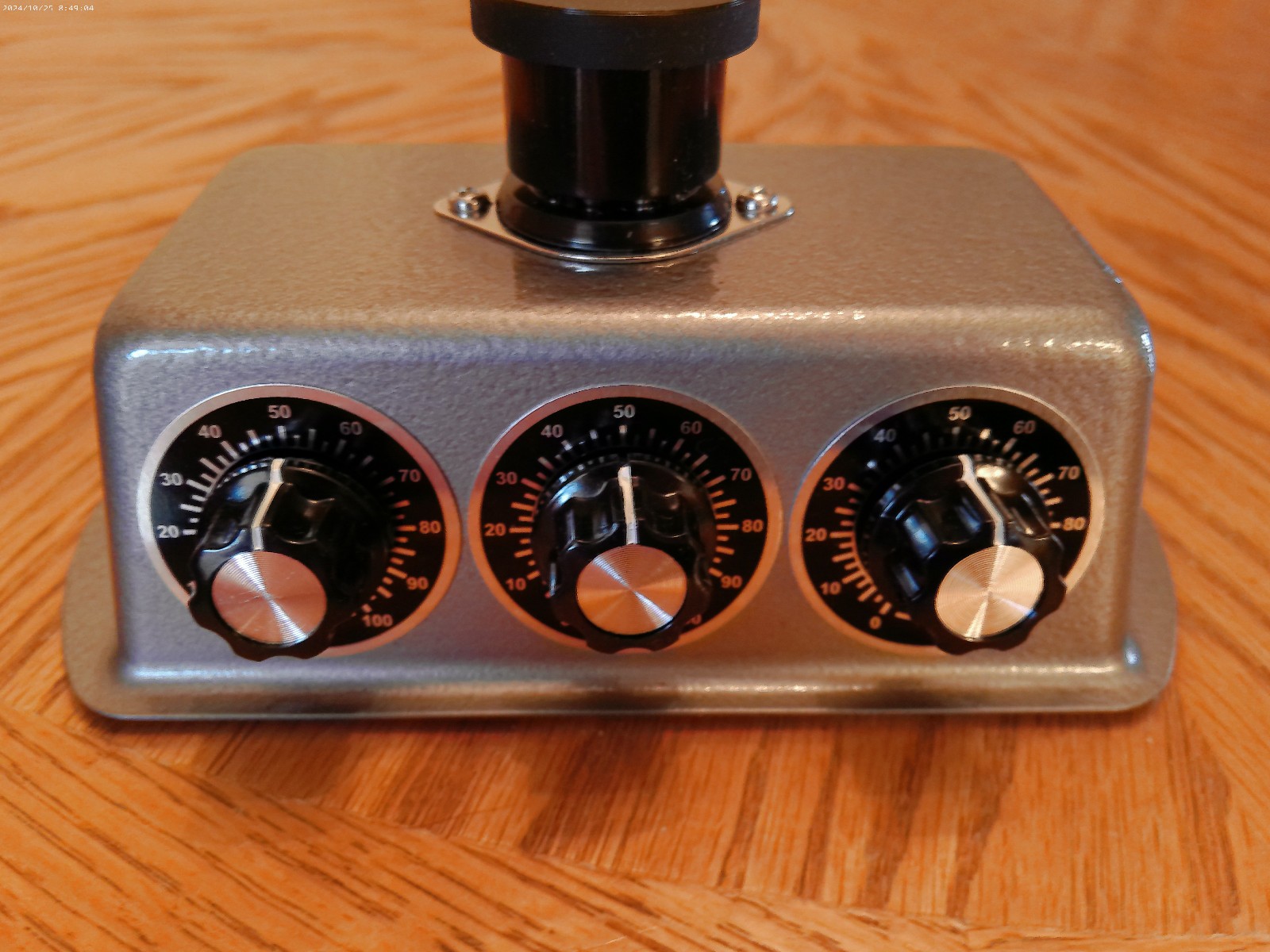 AM CRYSTAL RADIO AM BDCST. RECEIVER WITH TUNABLE TRAP FOR BCI