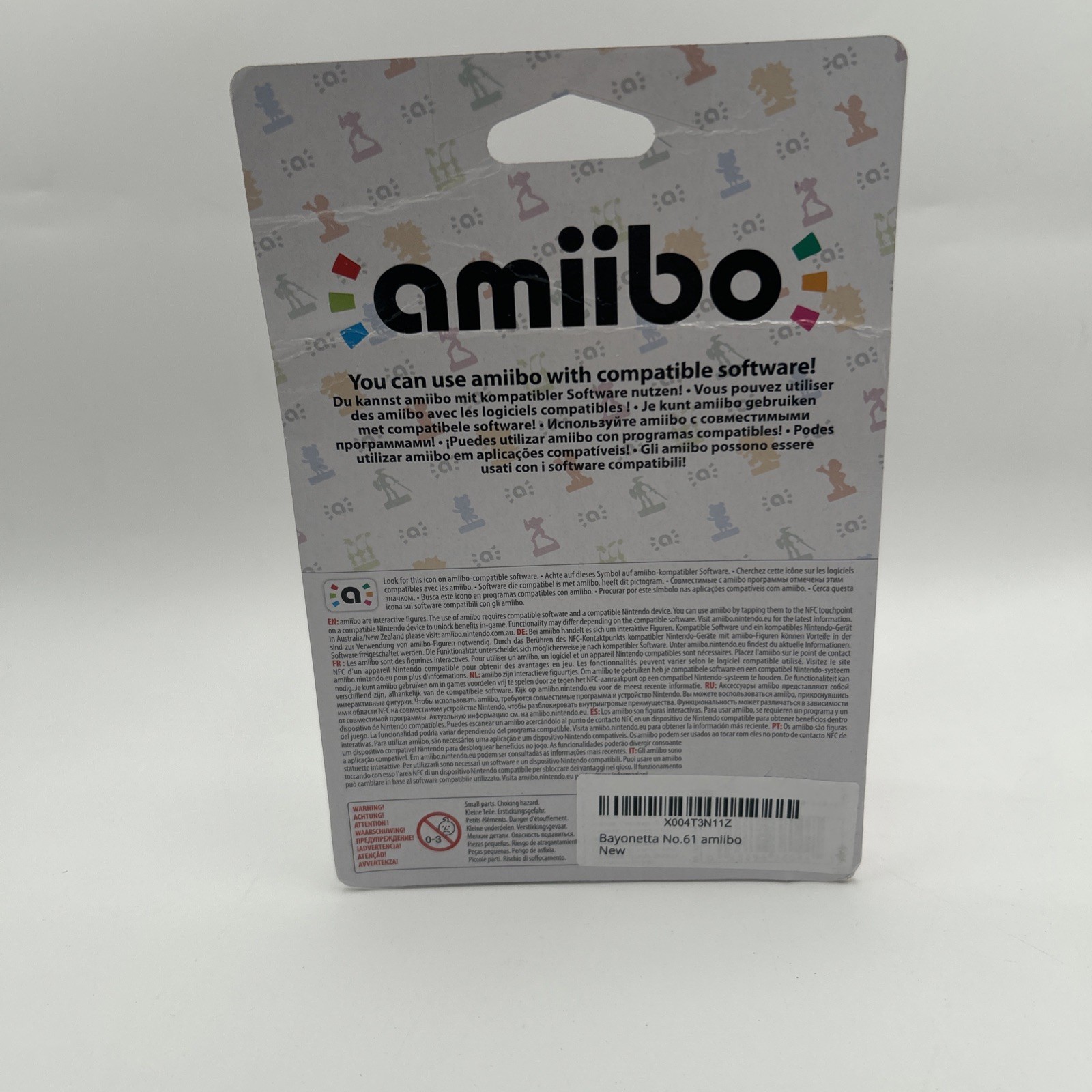 Amiibo - SEALED Bayonetta Player 1 (Super Smash Bros Series) New In Box