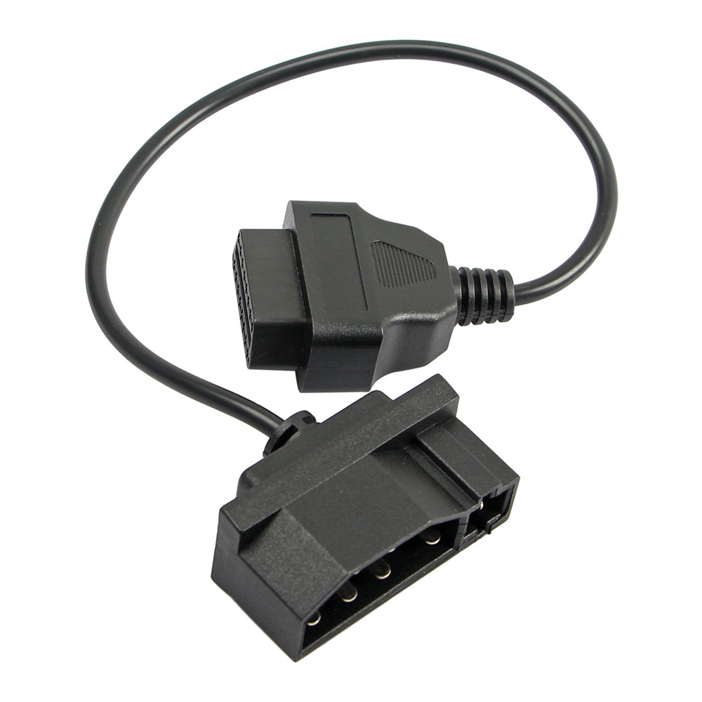 For Ford 7 pin OBD1 to OBD2 Adapter Code Reader Scanner Check Engine Repair Tool
